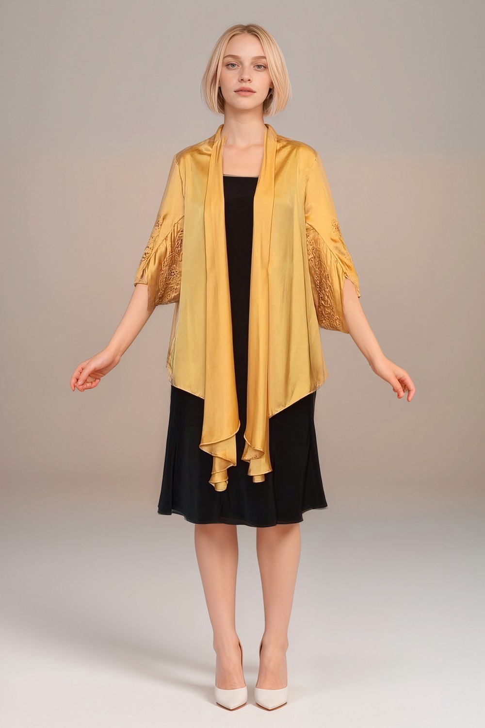 Yellow Linen Top