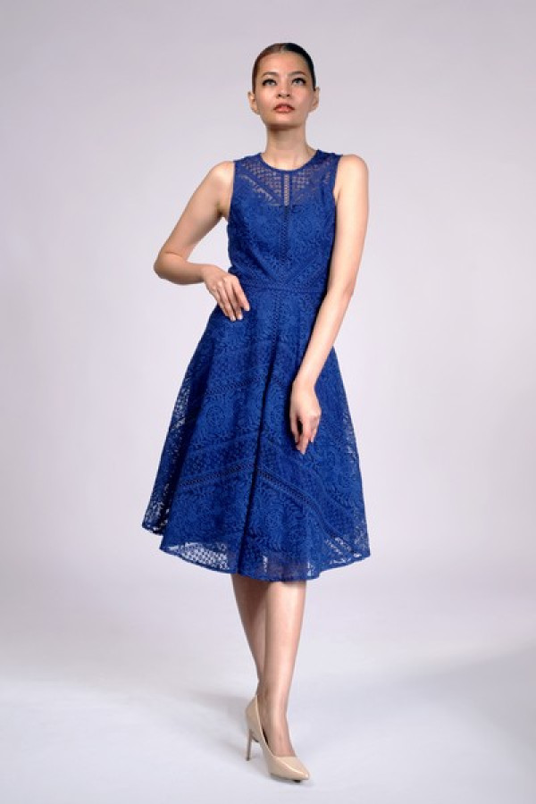 Odette Lace Trim Prom