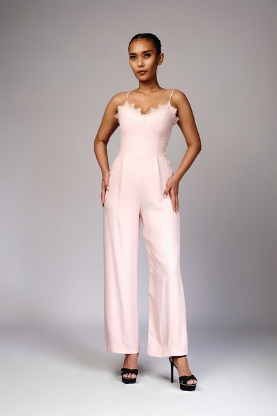 Everly Lace Detail Jumpsuit