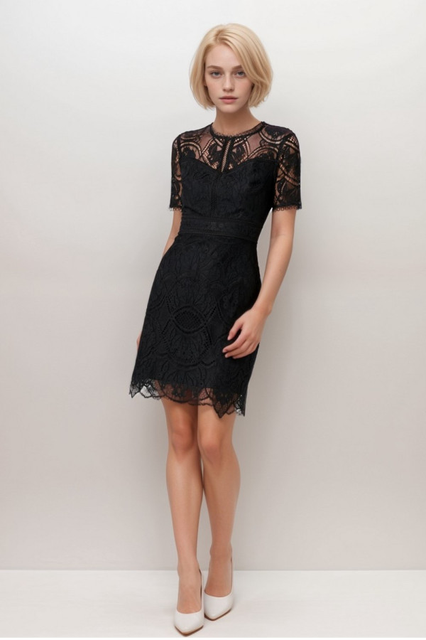 Brielle Lace Mini Dress