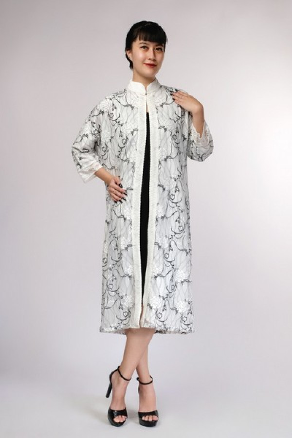 Rania Lace Midi Outwear