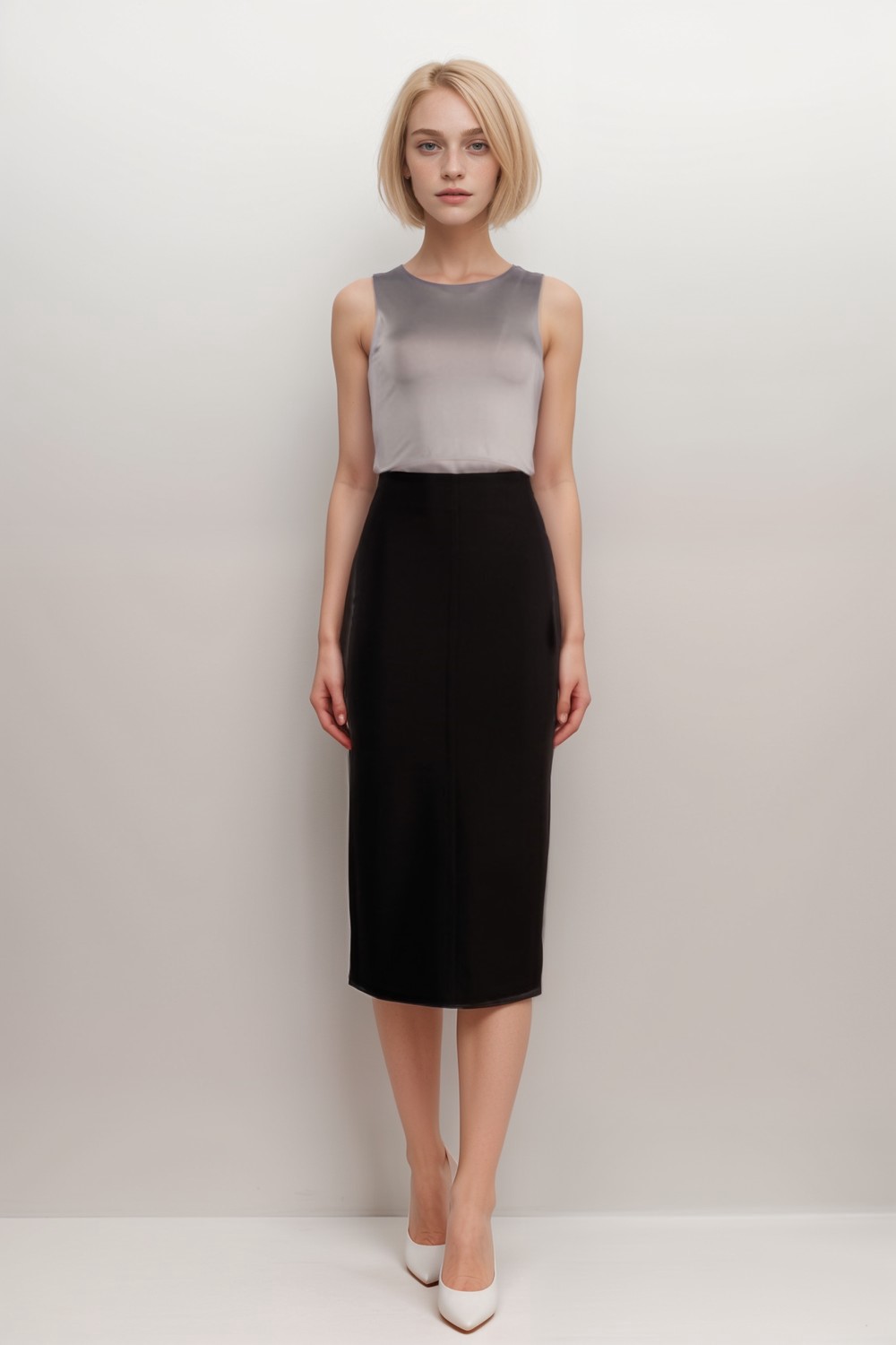 Black Fit Skirt