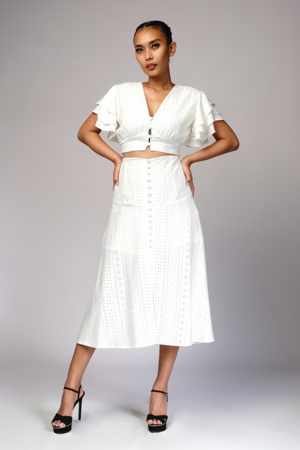 Marchen Skirt in White