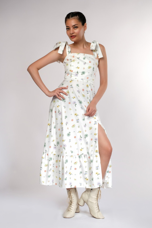 Zolea Dress Flower Print