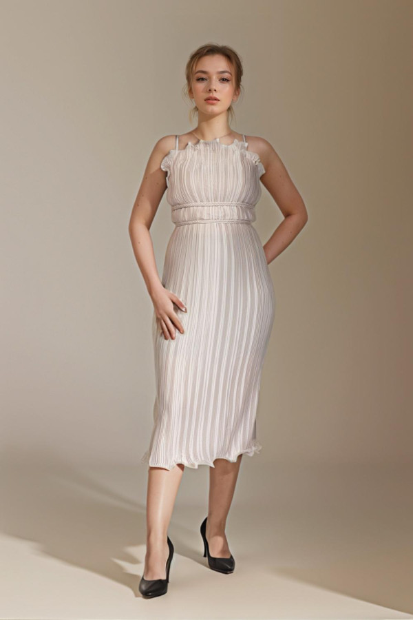 Elios Dress Pleated