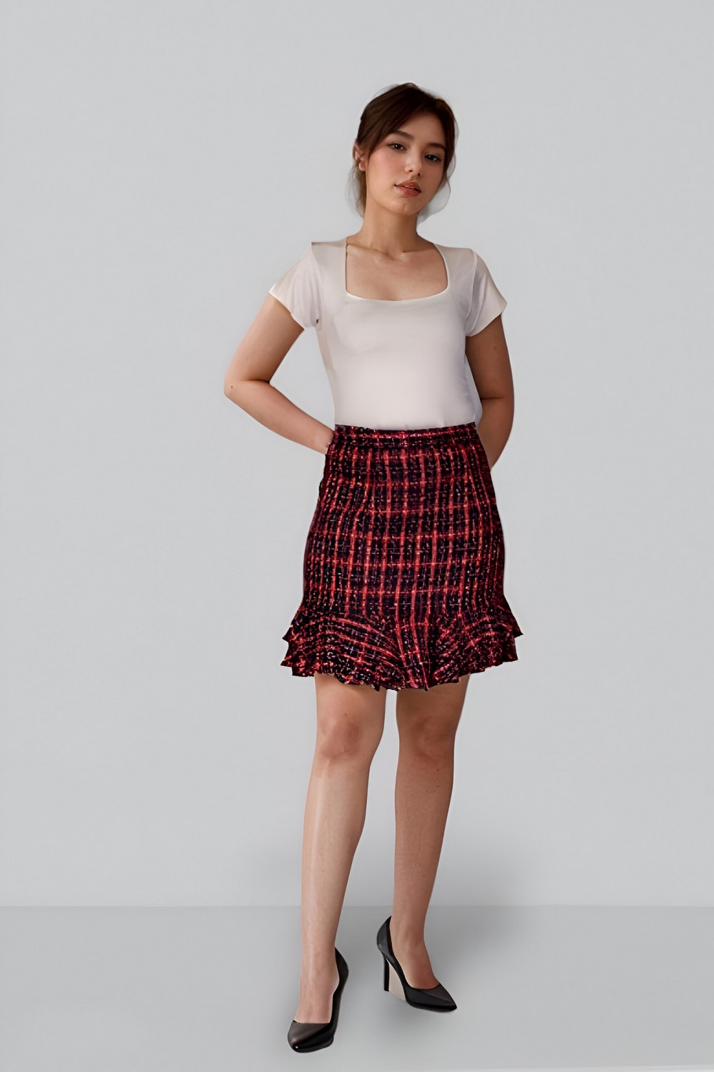 The Regal Skirt Tweed