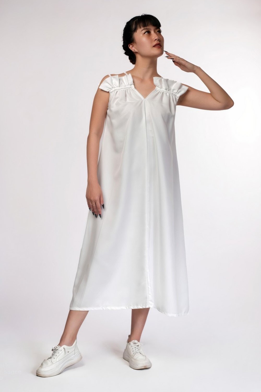 Aurellie White Dress