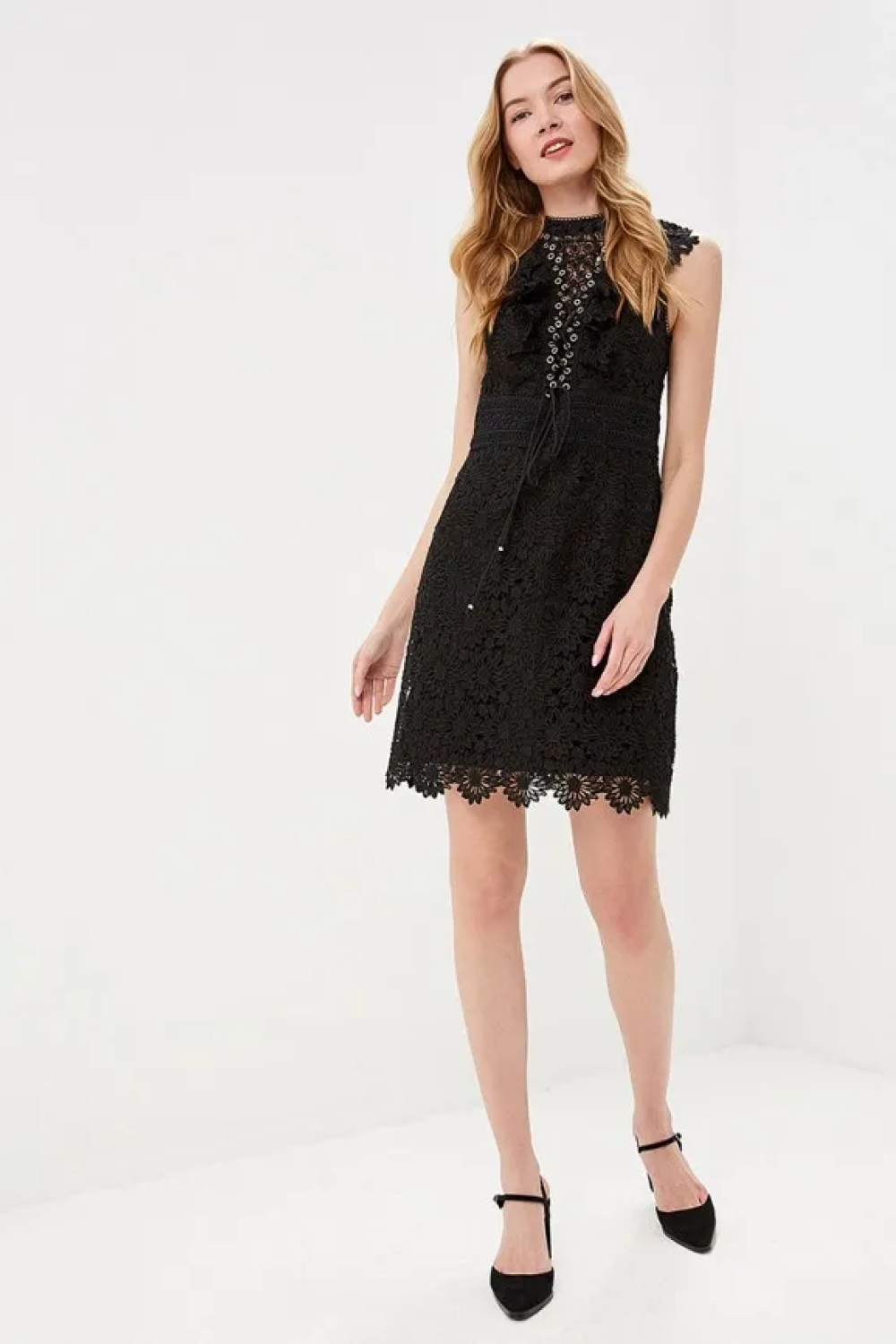 Ena Lace Mini Dress