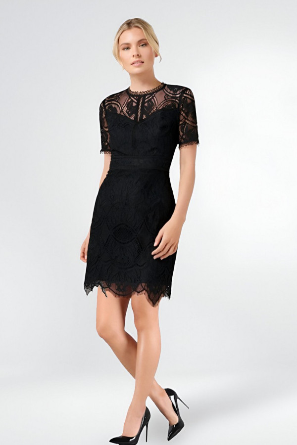 Brielle Lace Mini Dress