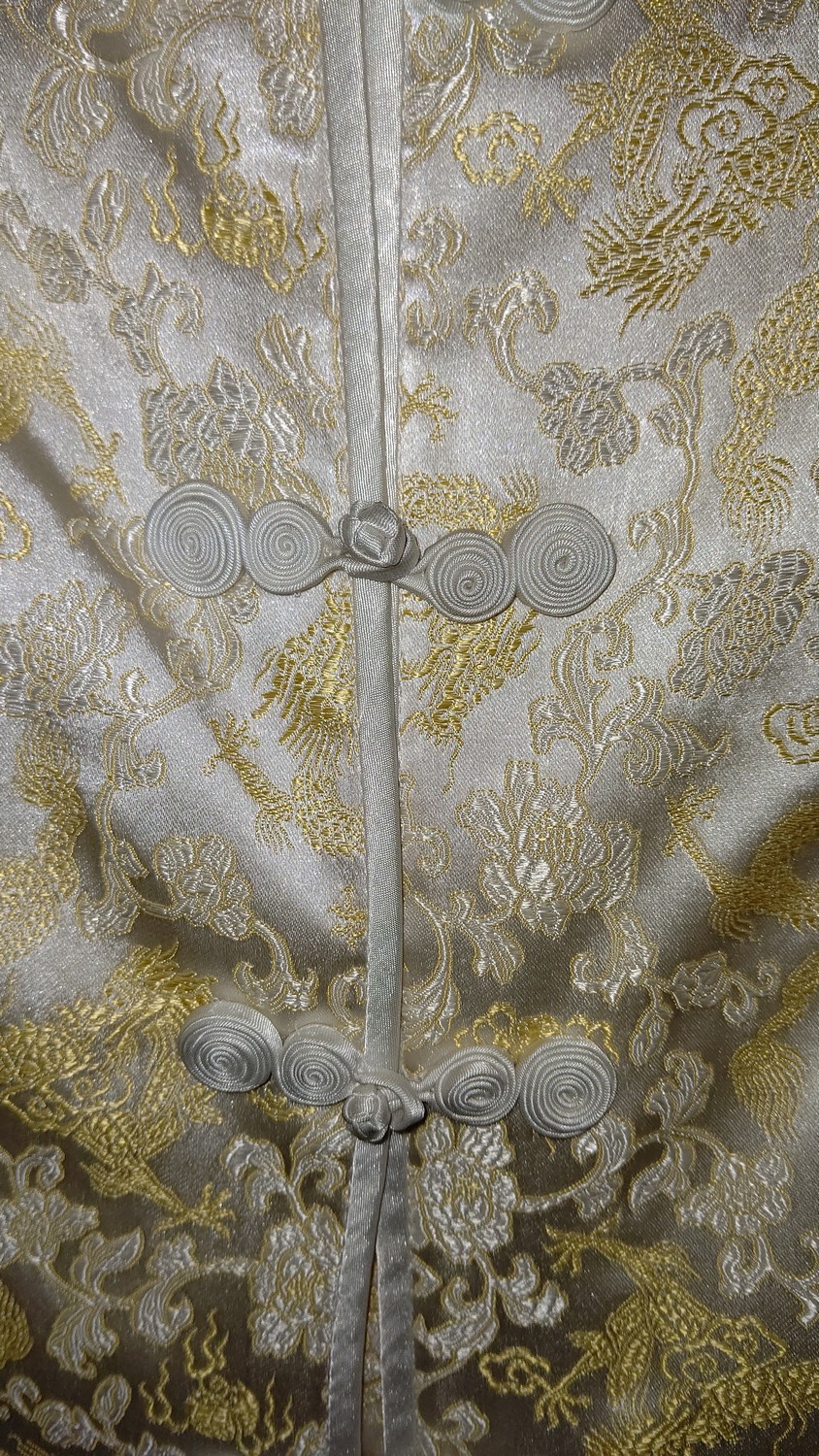 Vintage Chinese Satin Silk Top