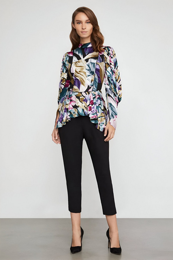 Color Triumph Petal Blouse