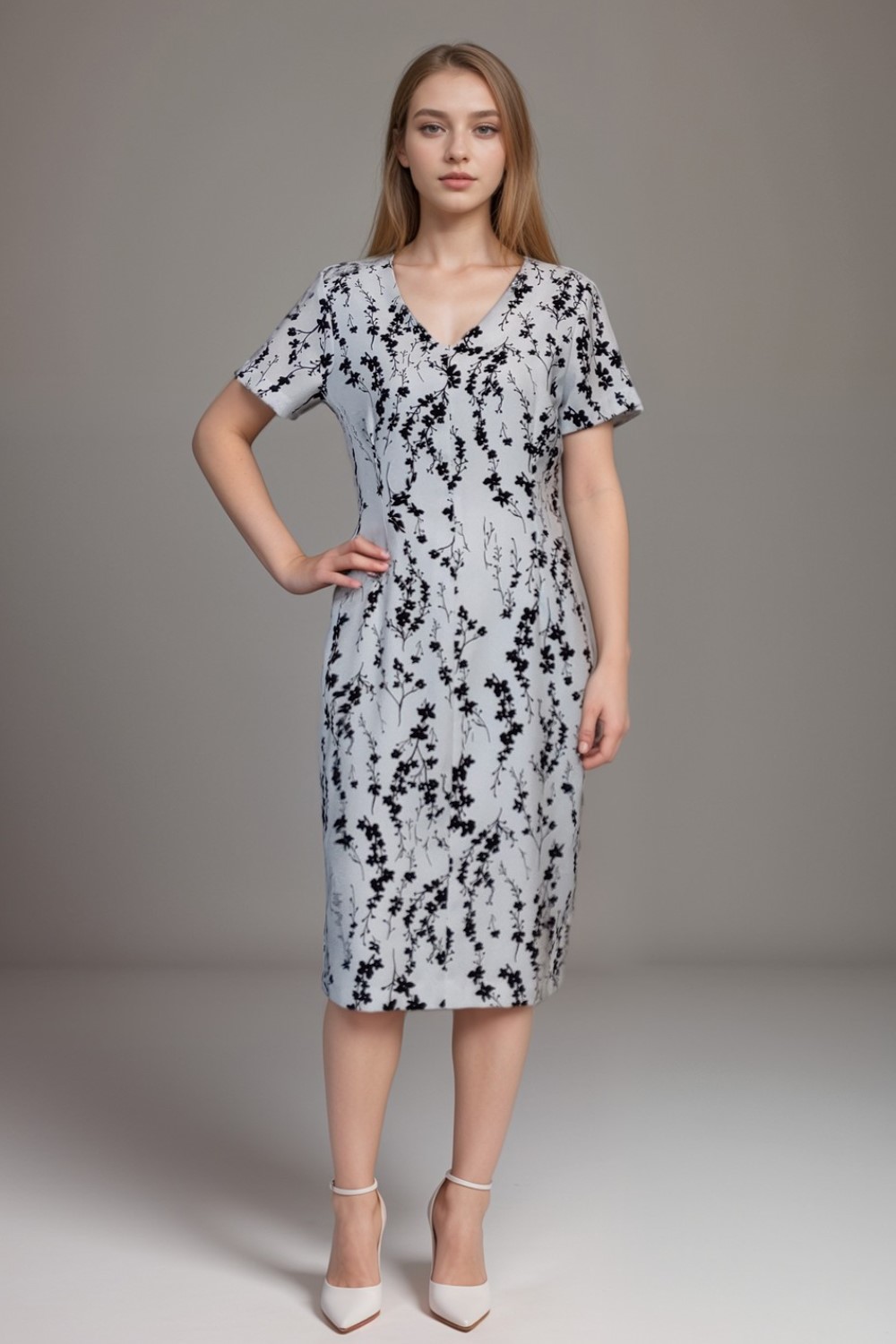 Flora Midi Dress