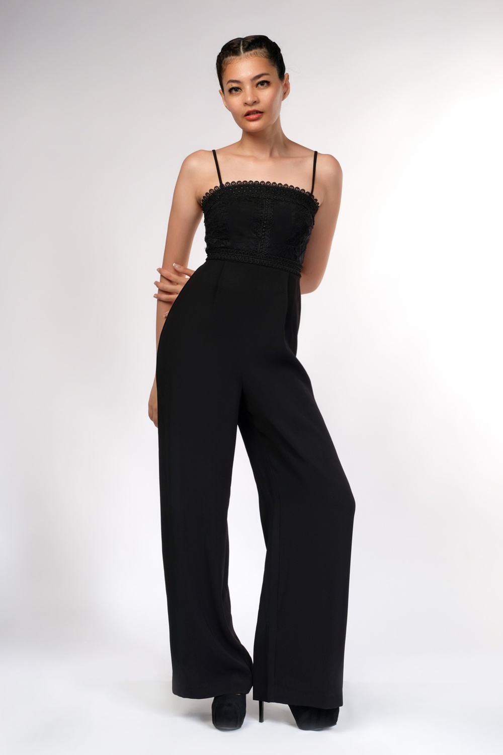 Bailey Lace Bodice Jumpsuit