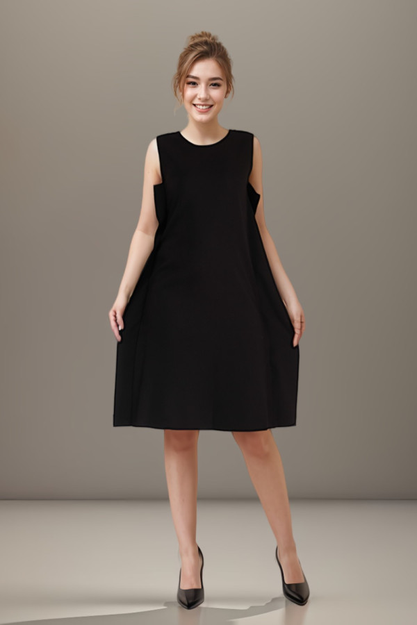 Black Sleeveless Dress