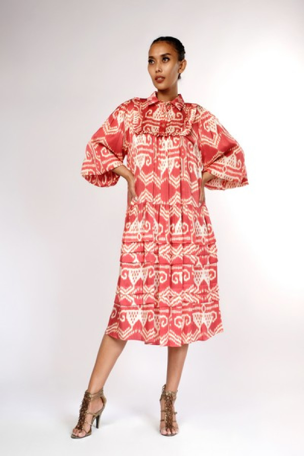 Red Ethnic Dress