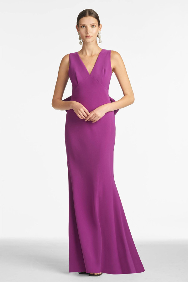 Danalyn Bow Back Gown