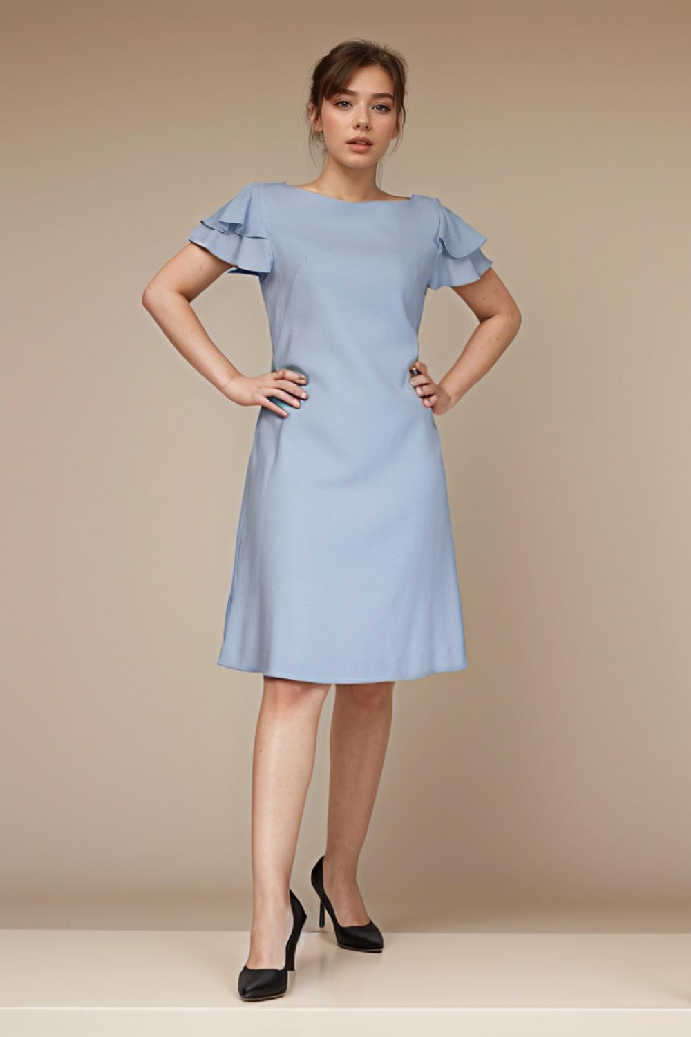 Kaia Frill Sleeve Dress