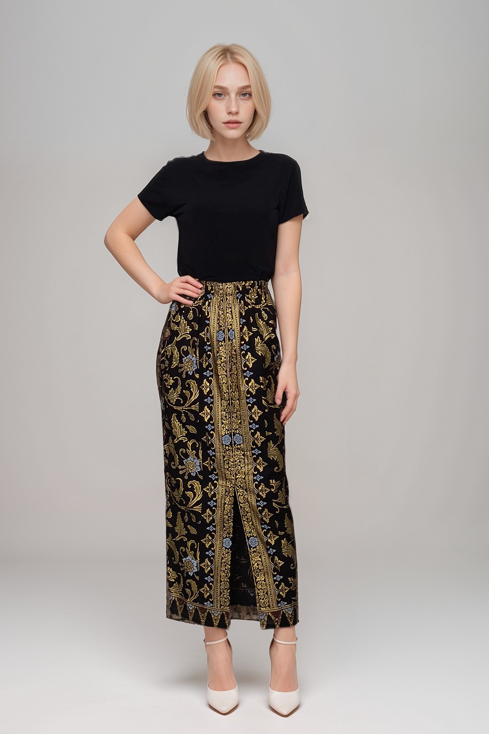 Golden Batik Kencana Skirt