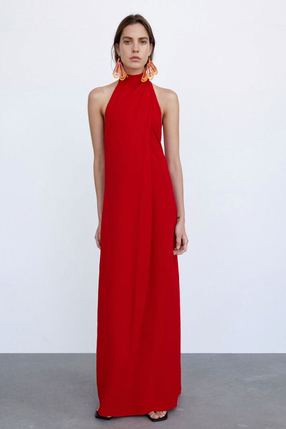 Long Halter Dress