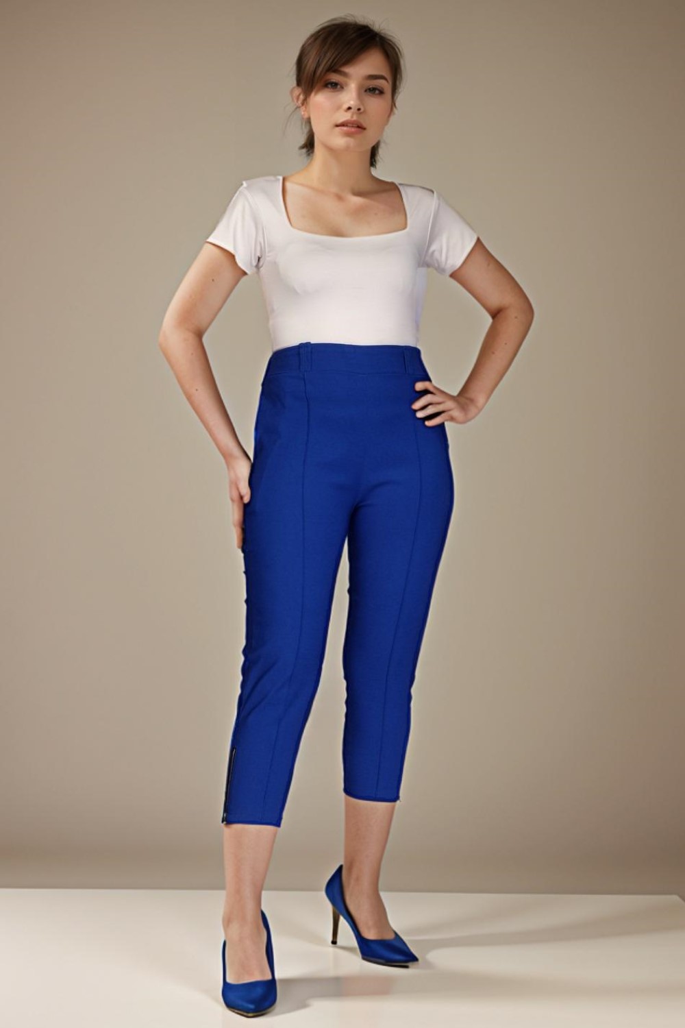 Fit Pants Blue