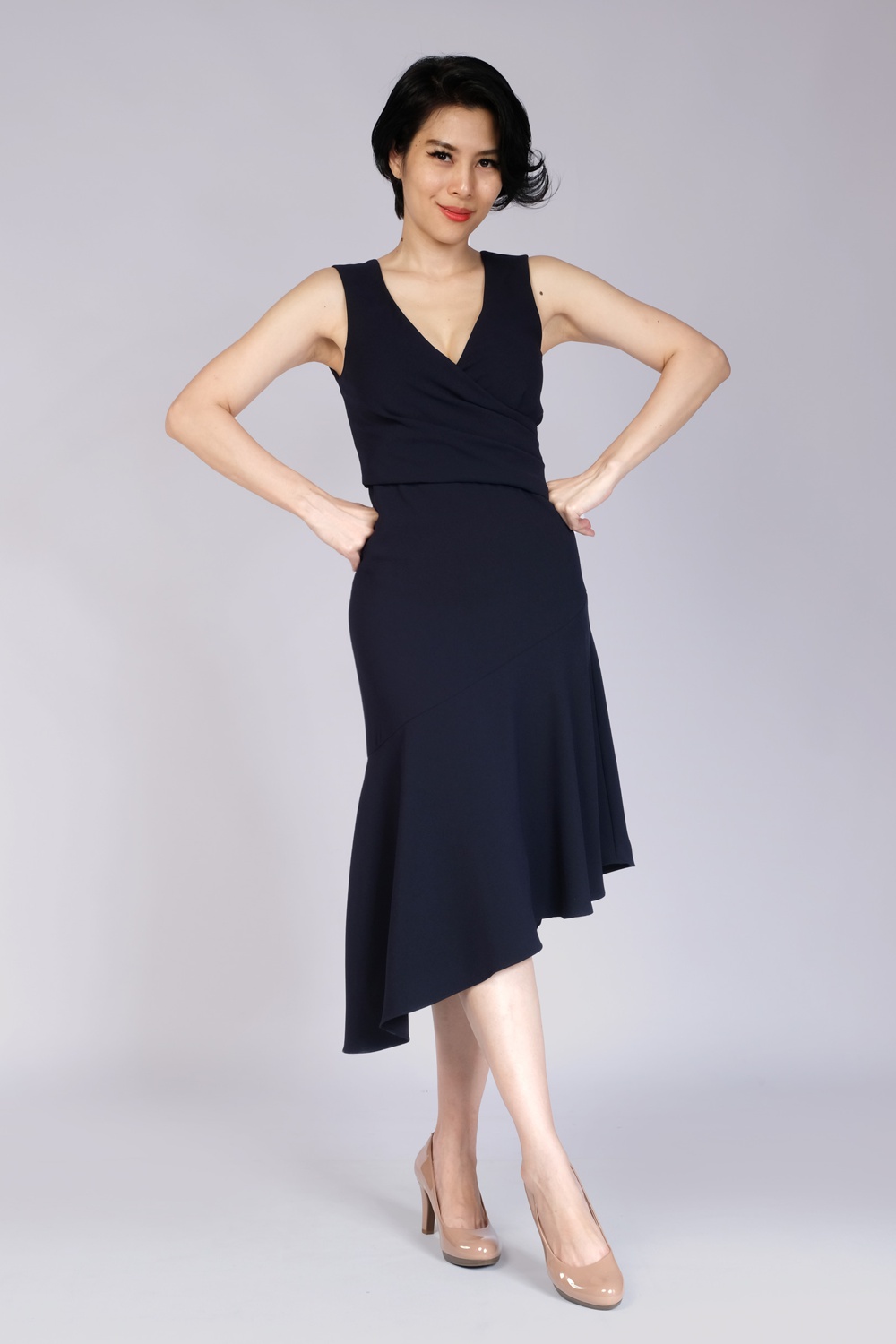 Midnight In Navy Dress