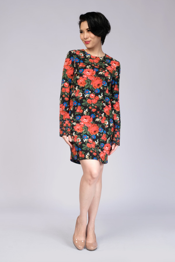 Lupita Rose Shift Dress